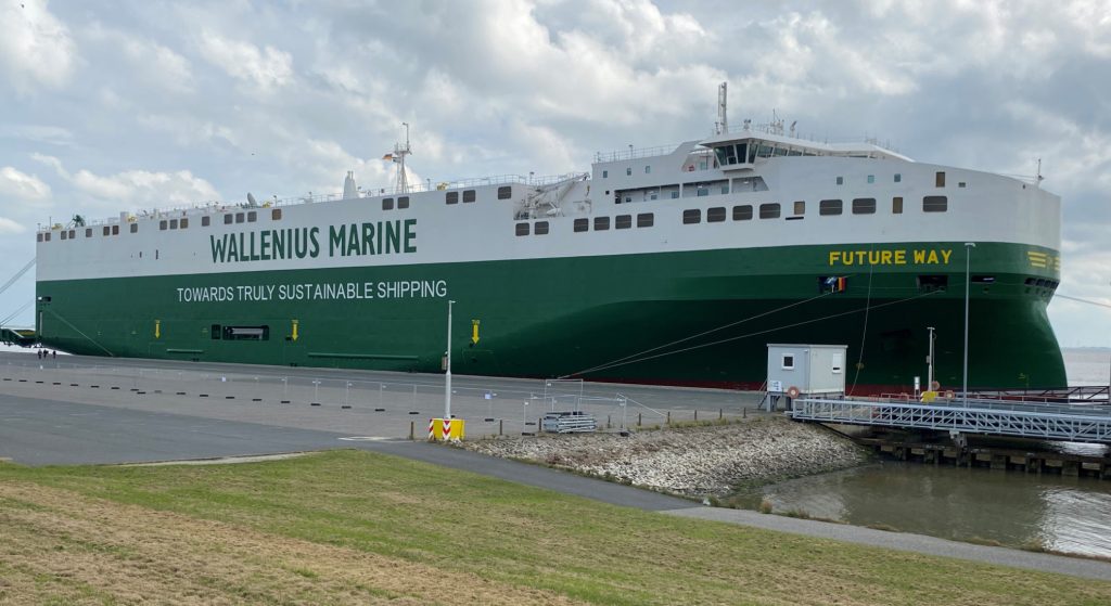 „Wallenius Marine“ tauft neues Schiff in Emden